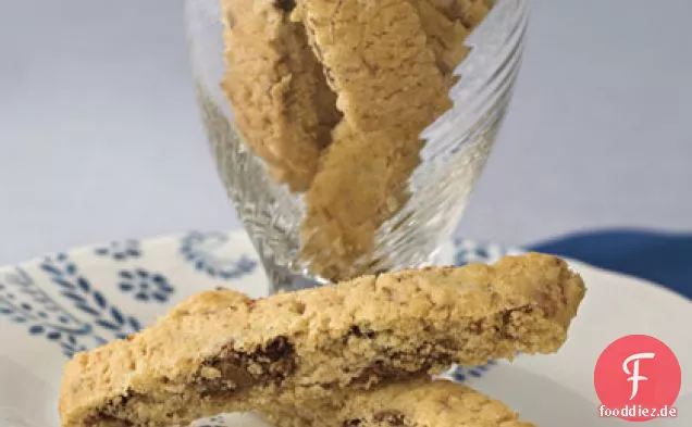 Haselnuss-Schoko-Biscotti