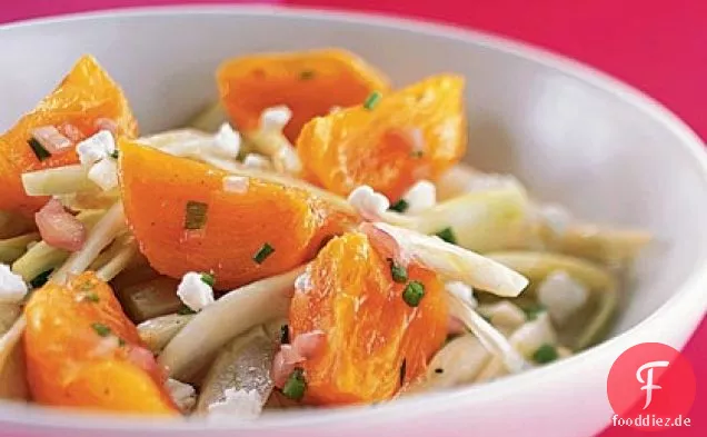 Persimmon-Fenchel-Salat