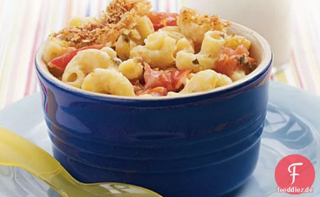 Mac und Käse mit Gerösteten Tomaten