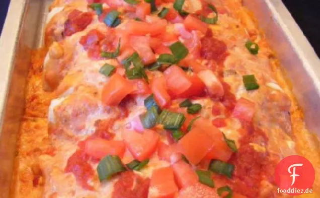 Sauerrahm Huhn Enchiladas