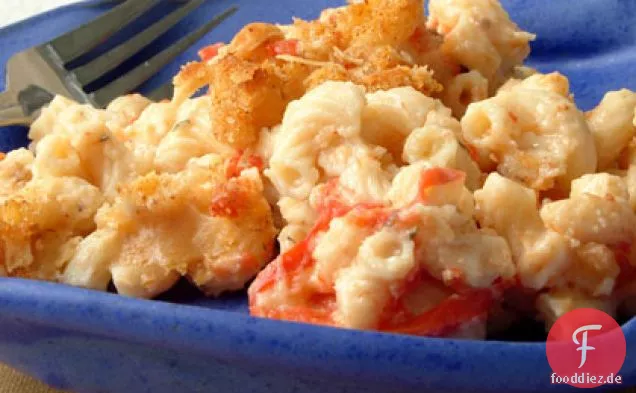 Mac und Käse mit Gerösteten Tomaten