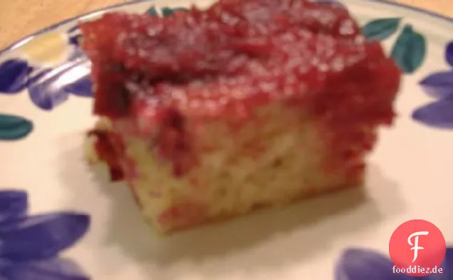 Pflaumen-Upside-Down-Kuchen