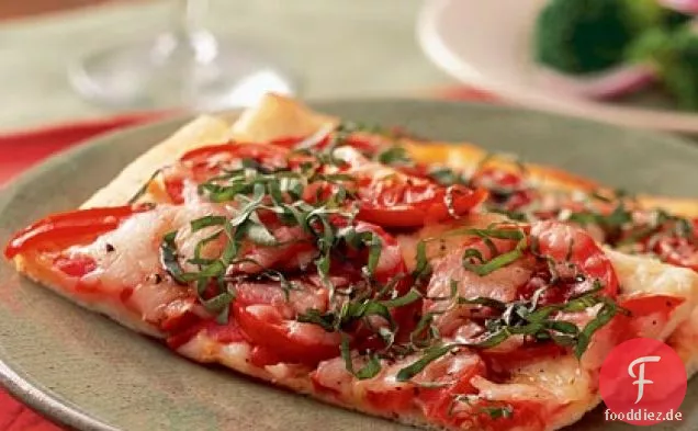 Schnelle Pizza Margherita