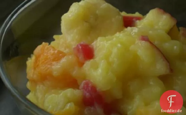 Wunderbare Zitrone-Früchte-Salat