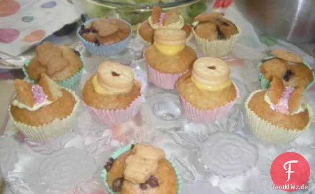 Jammy Dodger Cupcakes