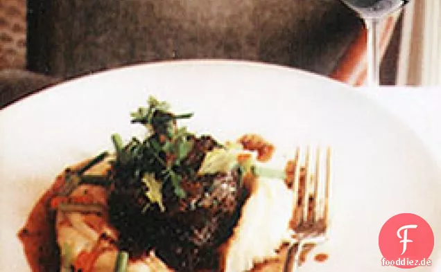 Geschmorte Beef Short Ribs mit Kartoffelpüree