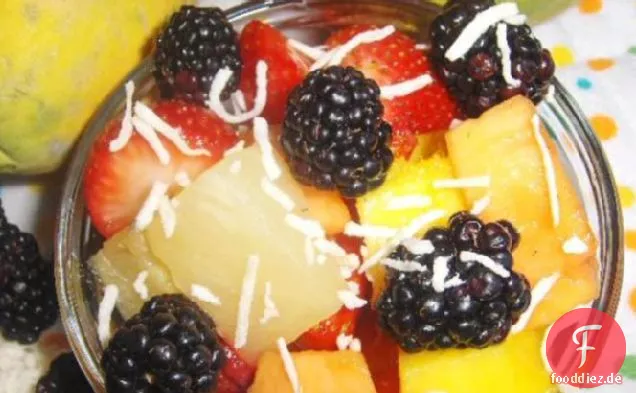 Kokos-Obstsalat