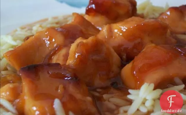 Verglasung Ihr Huhn Mit Marmelade und Balsamico - Longmeadow Farm