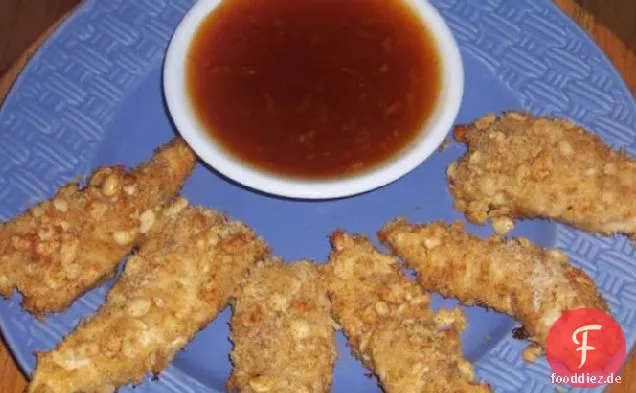 Macadamia-Crusted Chicken Tenders Mit Maui Sunset-Sauce