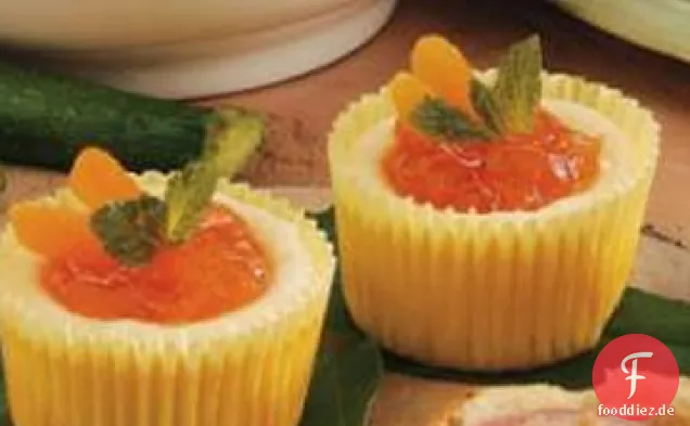 Mini-Aprikosen-Käsekuchen