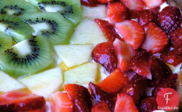 Amaretto glasierte Früchte