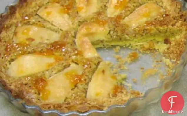 Mandel-Birnen-Torte