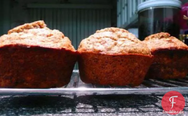 Vollkorn-Bananen-Flachs-Muffins