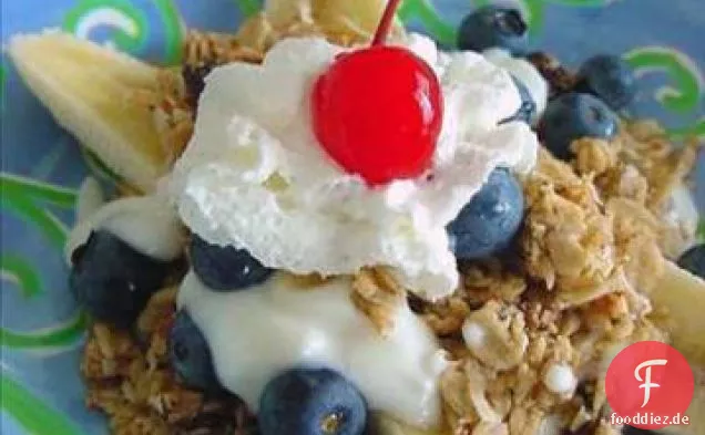 Frühstück Banana Split