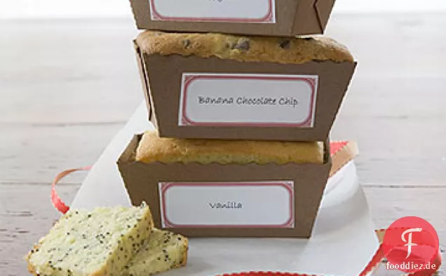 Trio von Mini-Pfund-Kuchen