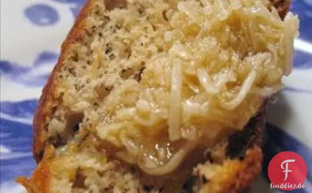 Bananen-Kaffee-Kuchen W/ Macadamia-Coconut Streusel