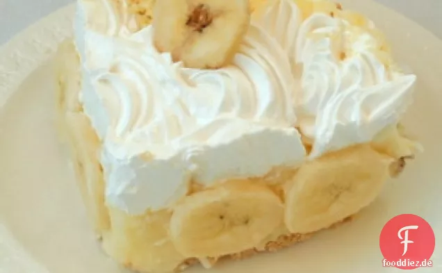 Krustenlose Bananen-Sahnetorte