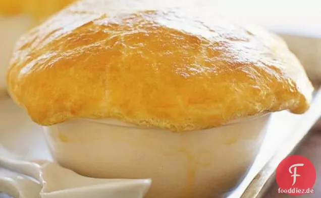 Pilz Bisque mit Gebäck Top Hüte