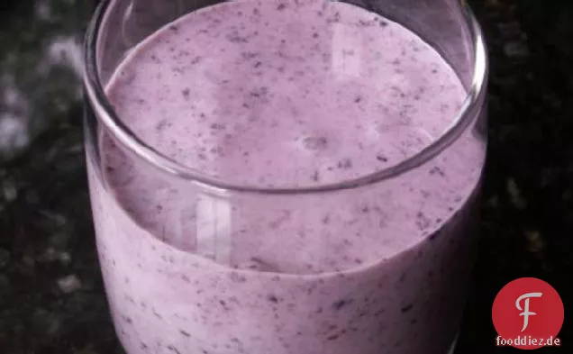 Bananen-Blaubeer-Smoothie