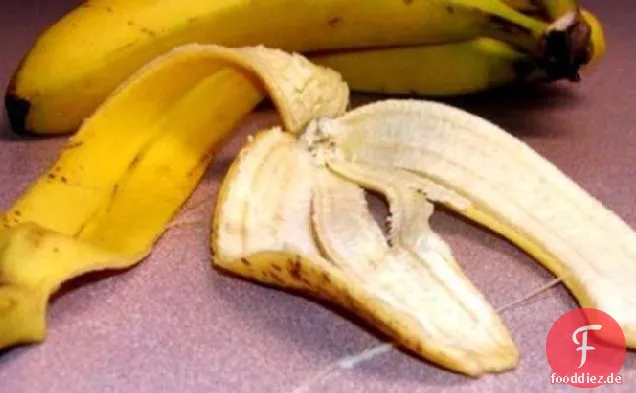 Healing Poison Ivy Hautausschläge, Insektenstiche mit Bananenschale