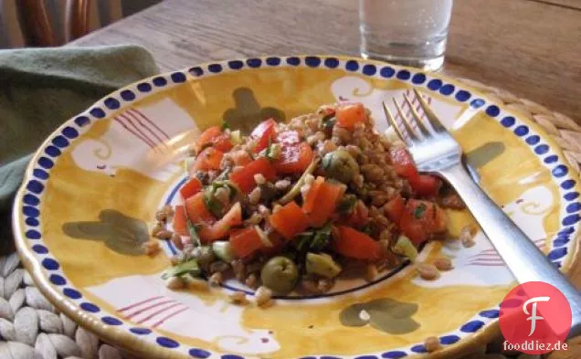 Zitronen-Farro-Salat