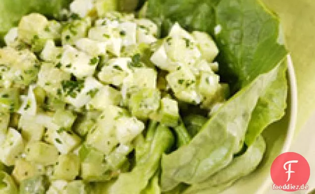 Eiweiß-Avocado-Salat