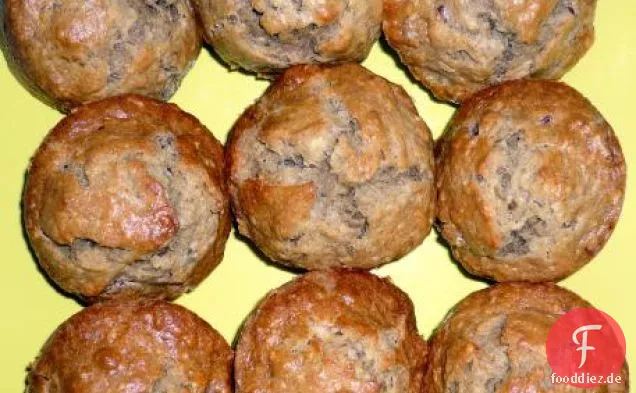 Bananen-Walnuss-Muffins