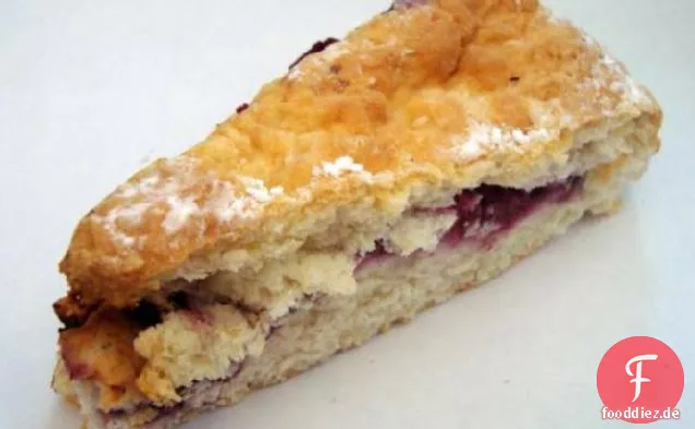 Weiße Schokolade Scones