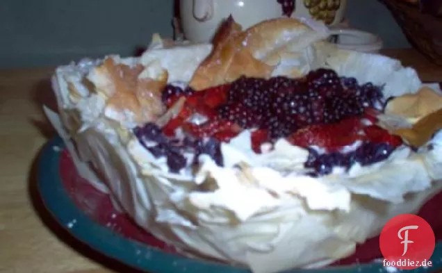 Filo Blütenblätter Mit Beeren