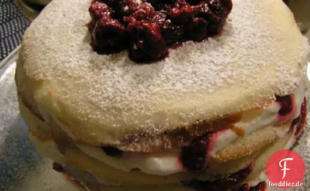Himbeer-Sahne-Torte