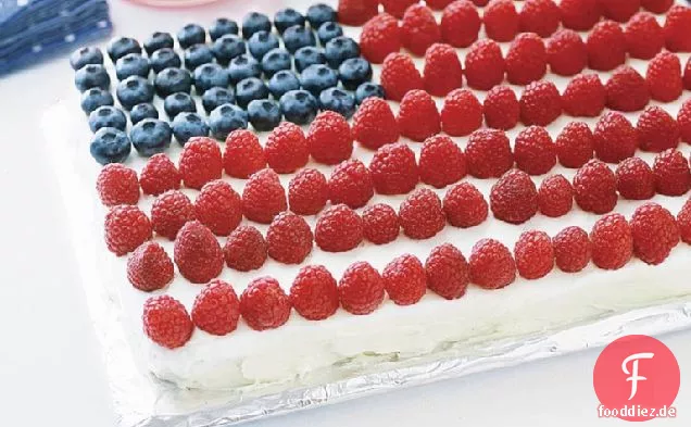 Große alte Flagge Kuchen