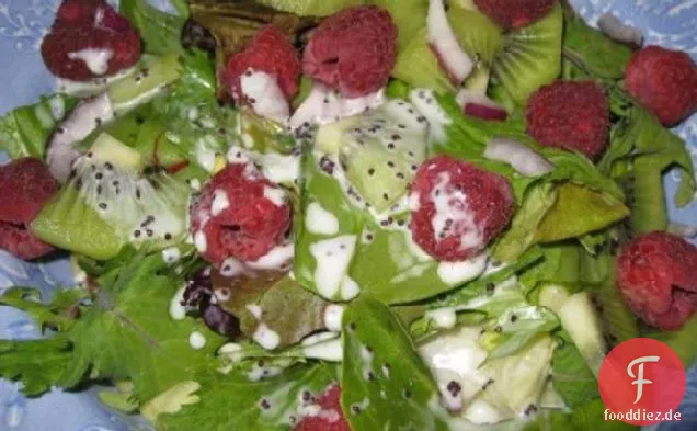 Himbeer-Mohn-Salat