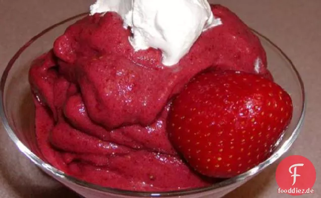 Sorbet De Fraises Et De Framboises - Erdbeere & Himbeere