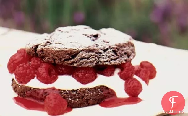 Schoko-Himbeer-Shortcakes