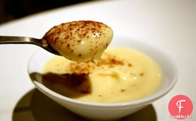 Vanille-Duft Töpfe De Creme mit Himbeeren