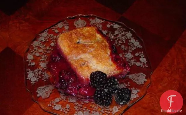Blackberry Cobbler für 2