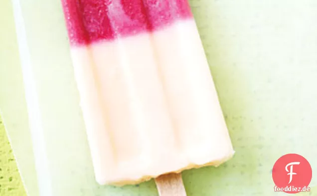 Melone-Beeren-Eis Pops