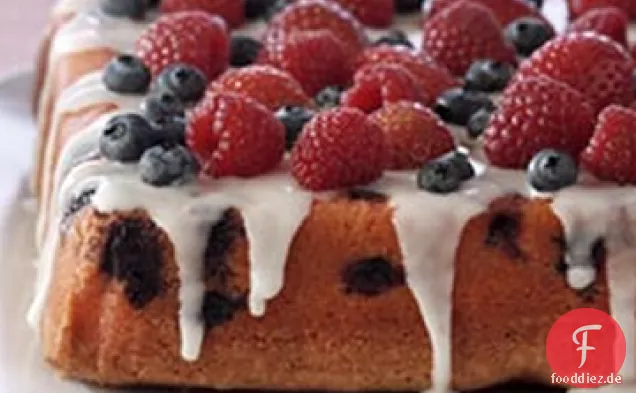 Gemischter Beeren-Pfund-Kuchen