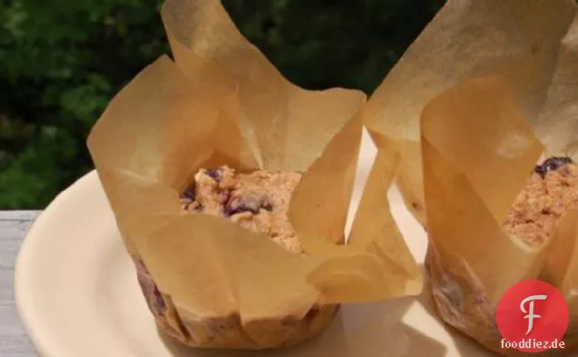 Vollkorn-Blaubeer-Muffins