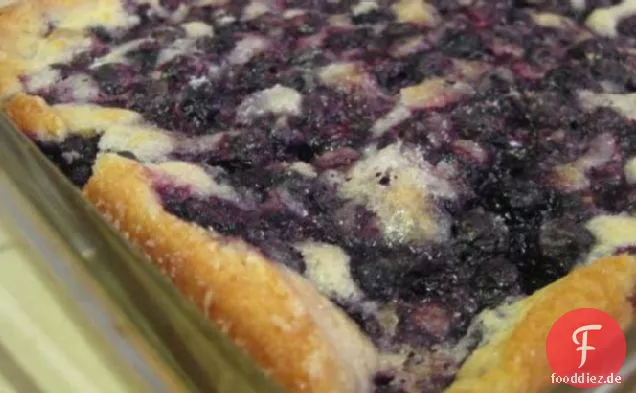 Frischer Blaubeer-Schuster