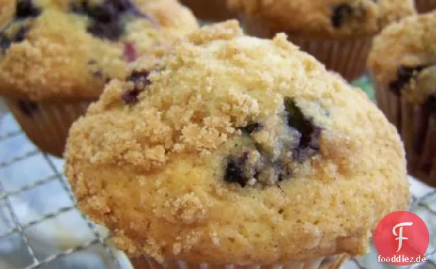 Blueberry Crumb Muffins
