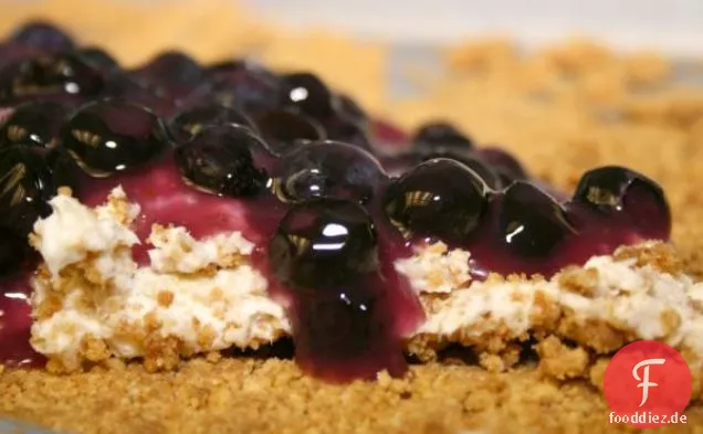 Zitronen-Blaubeer-Pizza