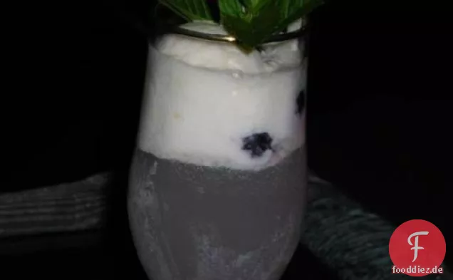 Funkelnde Limonade schwimmt