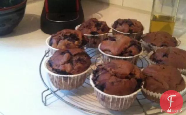 Diabetische Blaubeermuffins