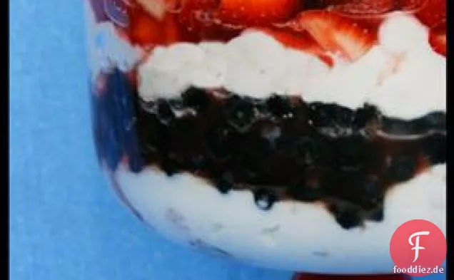 Fettarmer Eisbecher