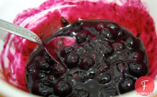 Blaubeersauce