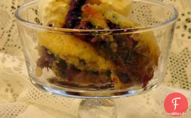 Buttermilch Blaubeere Schnalle