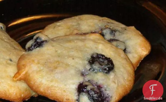 Mandel-Blaubeerkekse