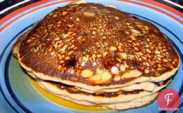 Blaubeer-Sauerrahm-Pfannkuchen