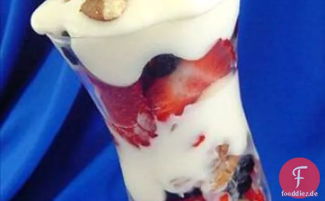 Obst-und Joghurt-Parfait